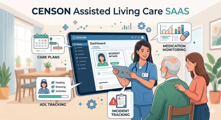 Redefining Resident-Centric Care: A Deep Dive into CENSON Assisted Living Care SAAS Application